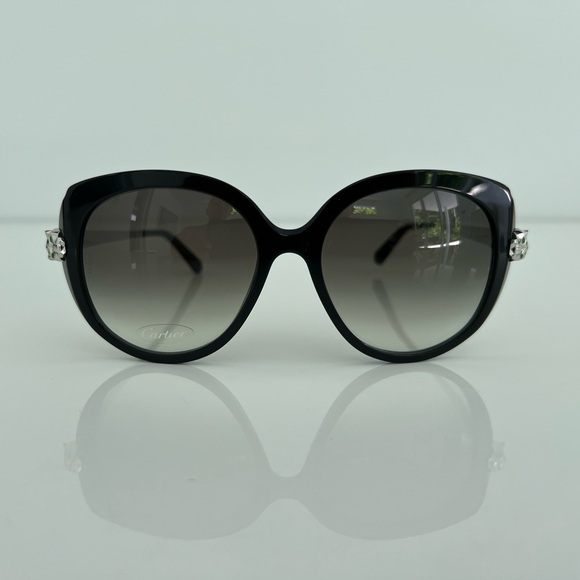 Cartier Accessories - CARTIER BLACK PANTHER SUNGLASSES NEW